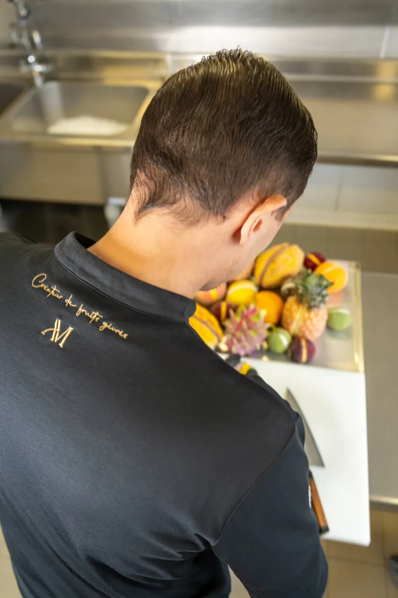 Arnaud dans le laboratoire