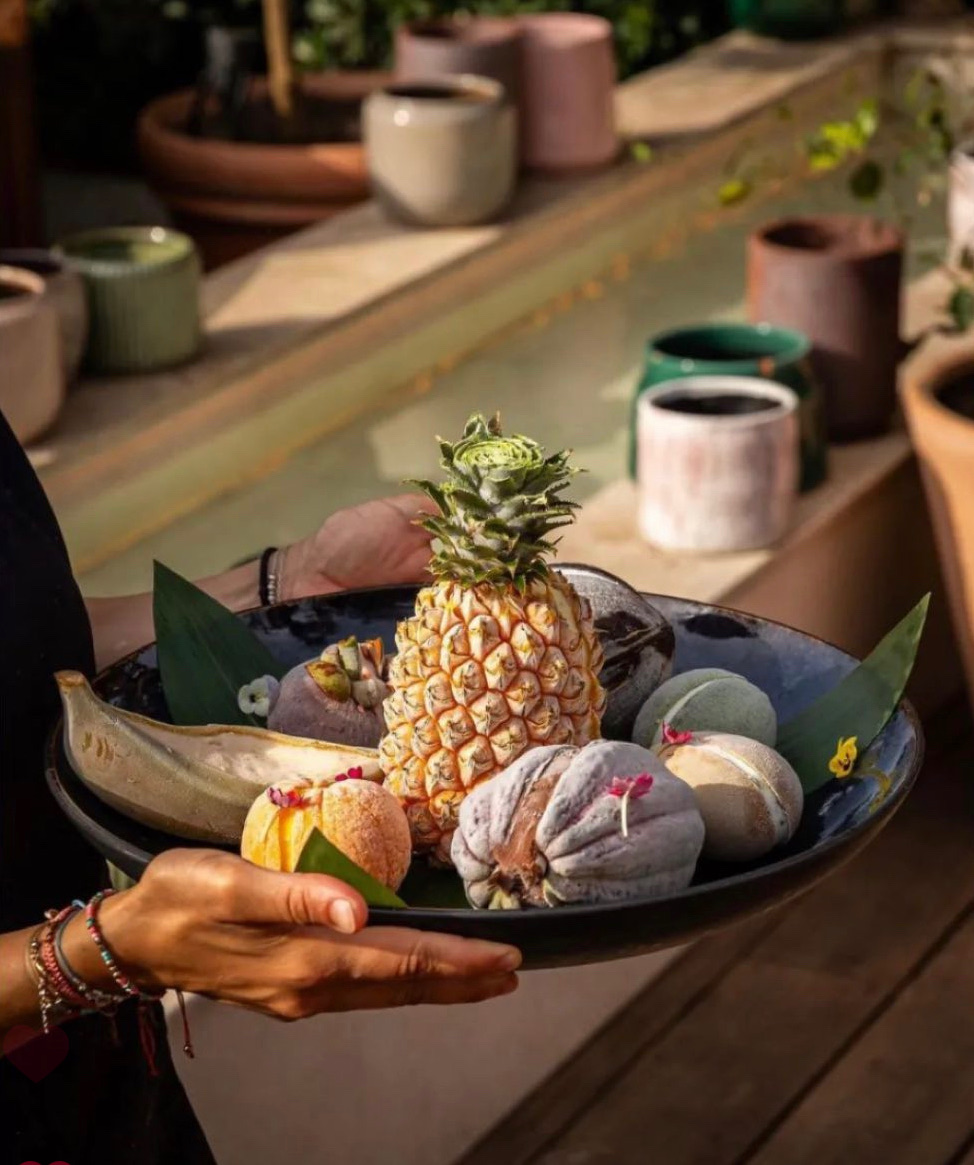 Plateau de fruits givrés au restaurant Kinugawa